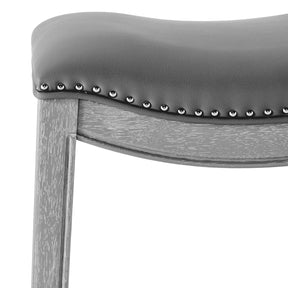 Grover PU Leather Counter Stool by New Pacific Direct - 1330001-385