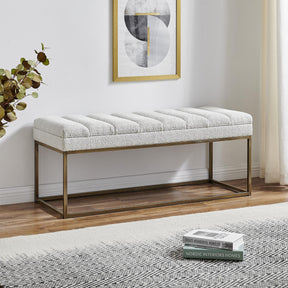 Darius KD Fabric Bench by New Pacific Direct - 1600081