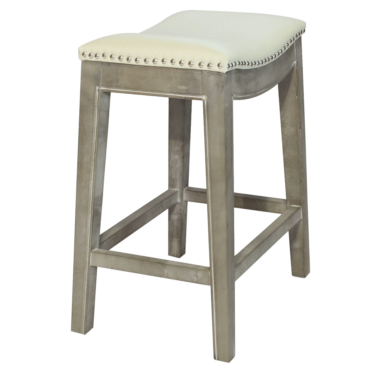 Elmo Bonded Leather Counter Stool by New Pacific Direct - 198625B