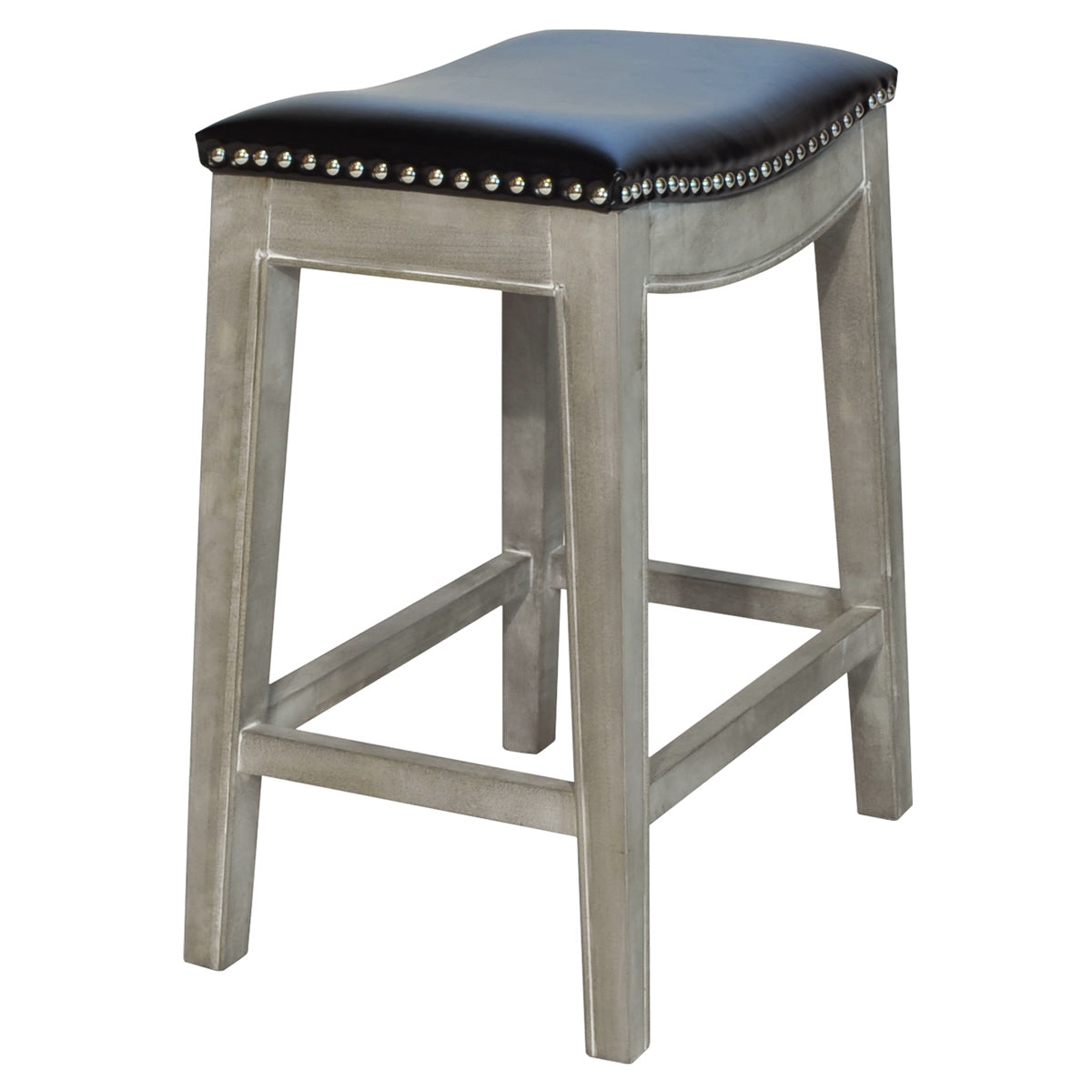 Elmo Bonded Leather Counter Stool by New Pacific Direct - 198625B
