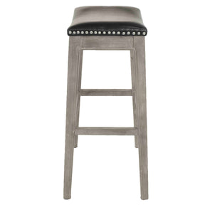 Elmo Bonded Leather Bar Stool by New Pacific Direct - 198631B