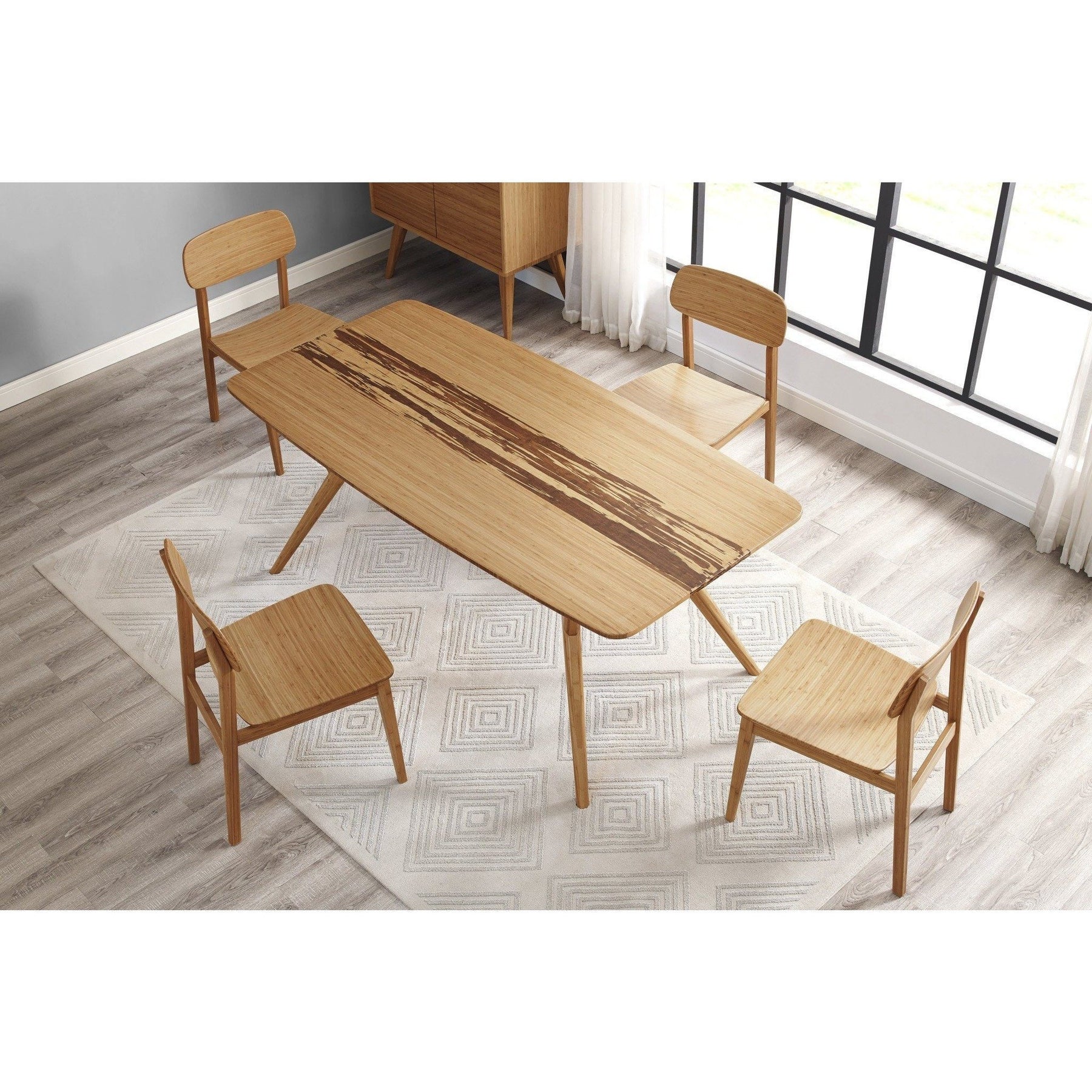 Greenington Azara Modern Bamboo Dining Table-Minimal & Modern
