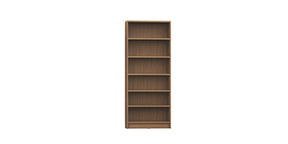 Manhattan Comfort Greenwich 6-Shelf Wide Trente 2.0 Bookcase with Doors in Maple Cream-Minimal & Modern