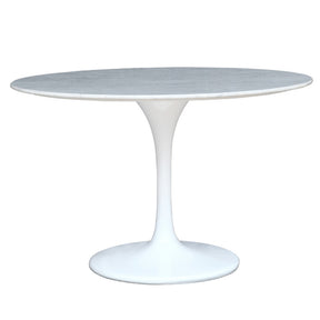 Finemod Imports Modern Flower Marble Table 32" FMI2020-32-Minimal & Modern