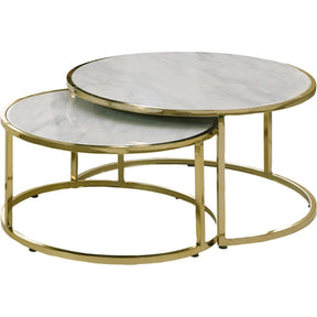 Meridian Furniture Massimo Gold Coffee tableMeridian Furniture - Coffee table - Minimal And Modern - 1