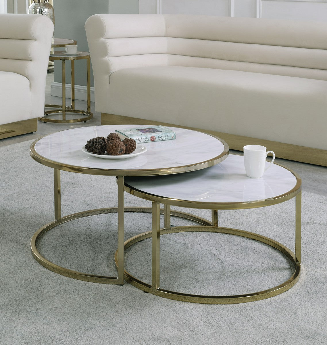 Meridian Furniture Massimo Gold Coffee table