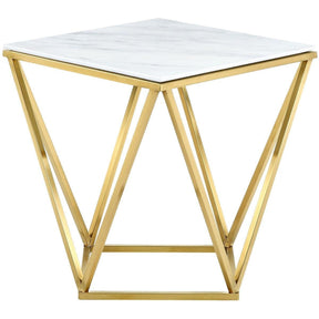 Meridian Furniture Mason Gold End TableMeridian Furniture - End Table - Minimal And Modern - 1