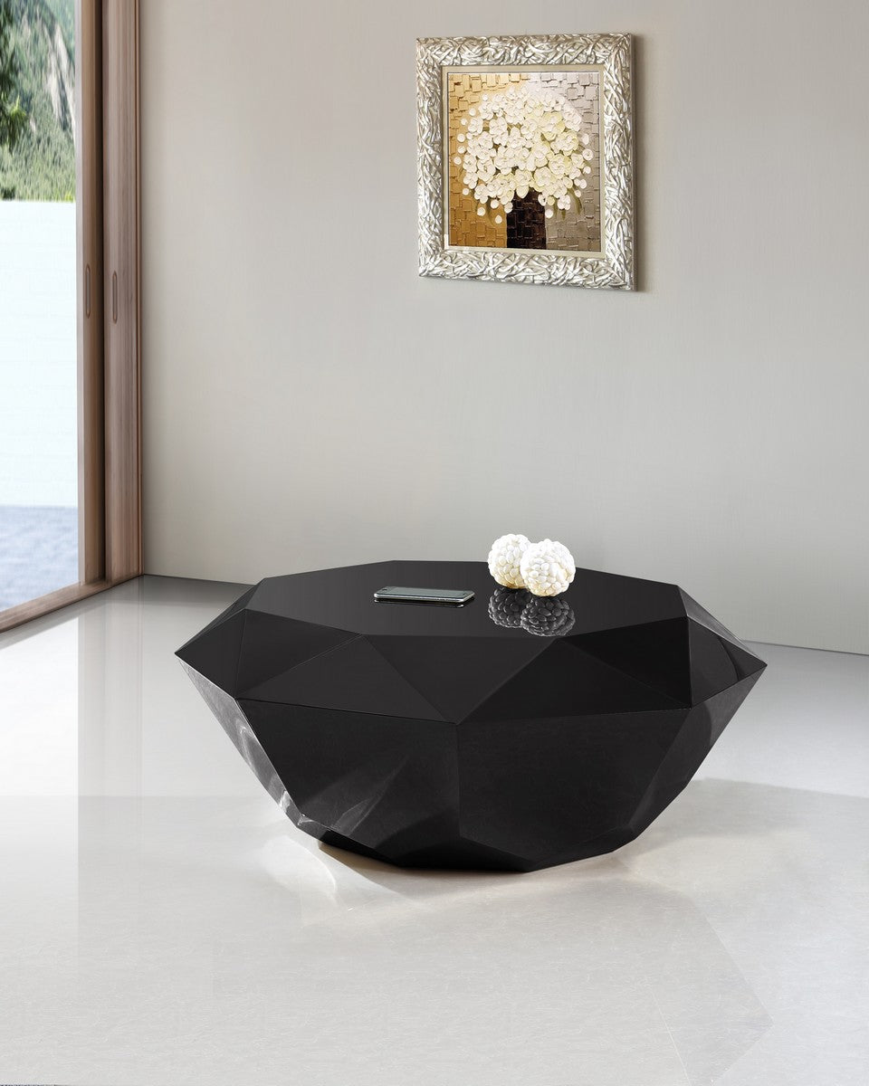 Meridian Furniture Gemma Matte Black Coffee Table