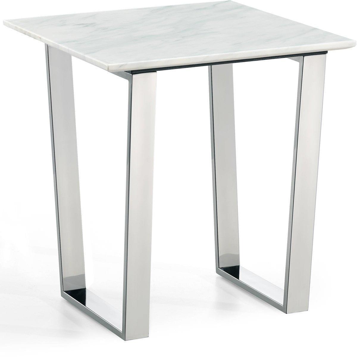 Meridian Furniture Carlton Chrome End TableMeridian Furniture - End Table - Minimal And Modern - 1