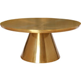 Meridian Furniture Martini Brushed Gold Coffee TableMeridian Furniture - Coffee Table - Minimal And Modern - 1