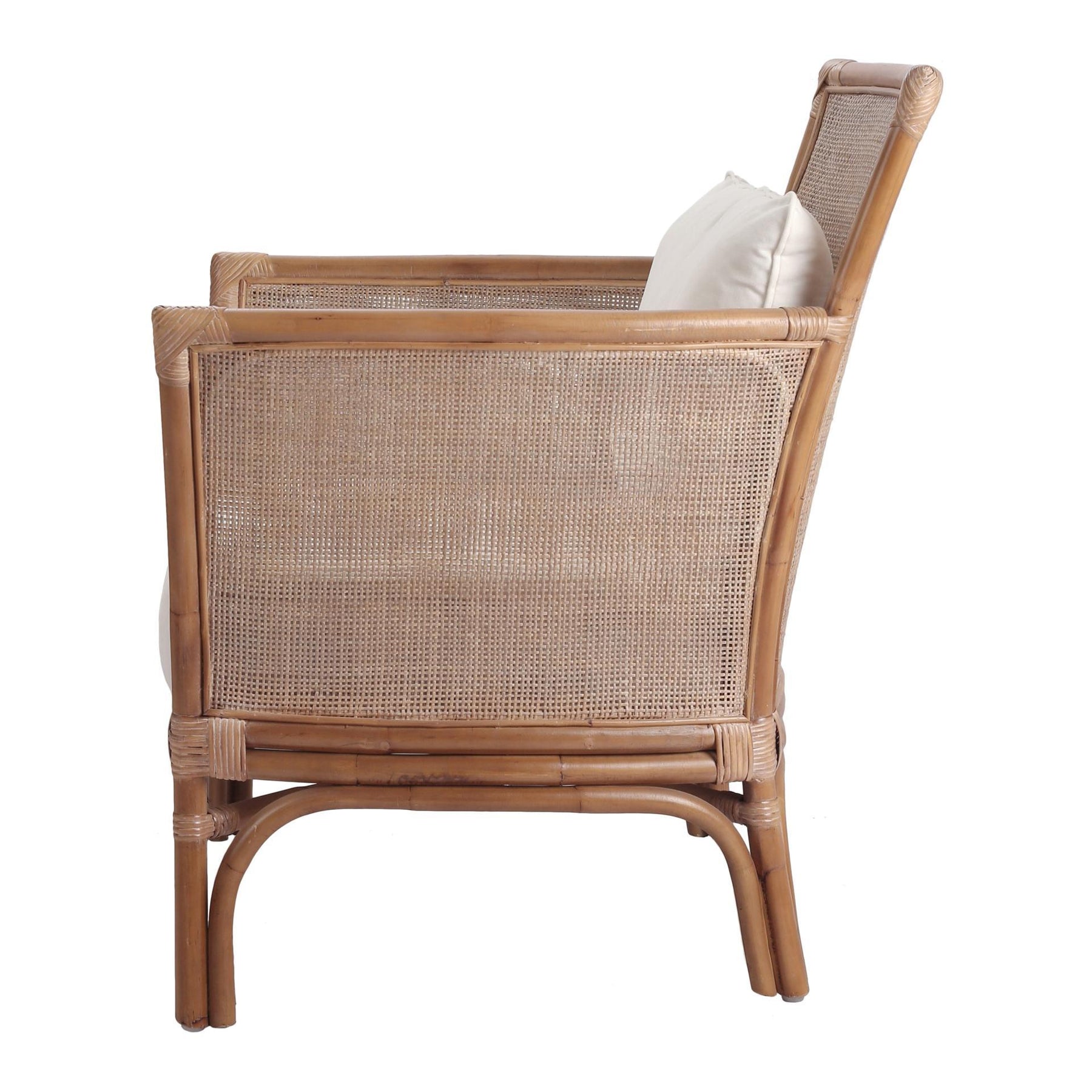 Tatum Rattan Accent Chair by New Pacific Direct - 2400035