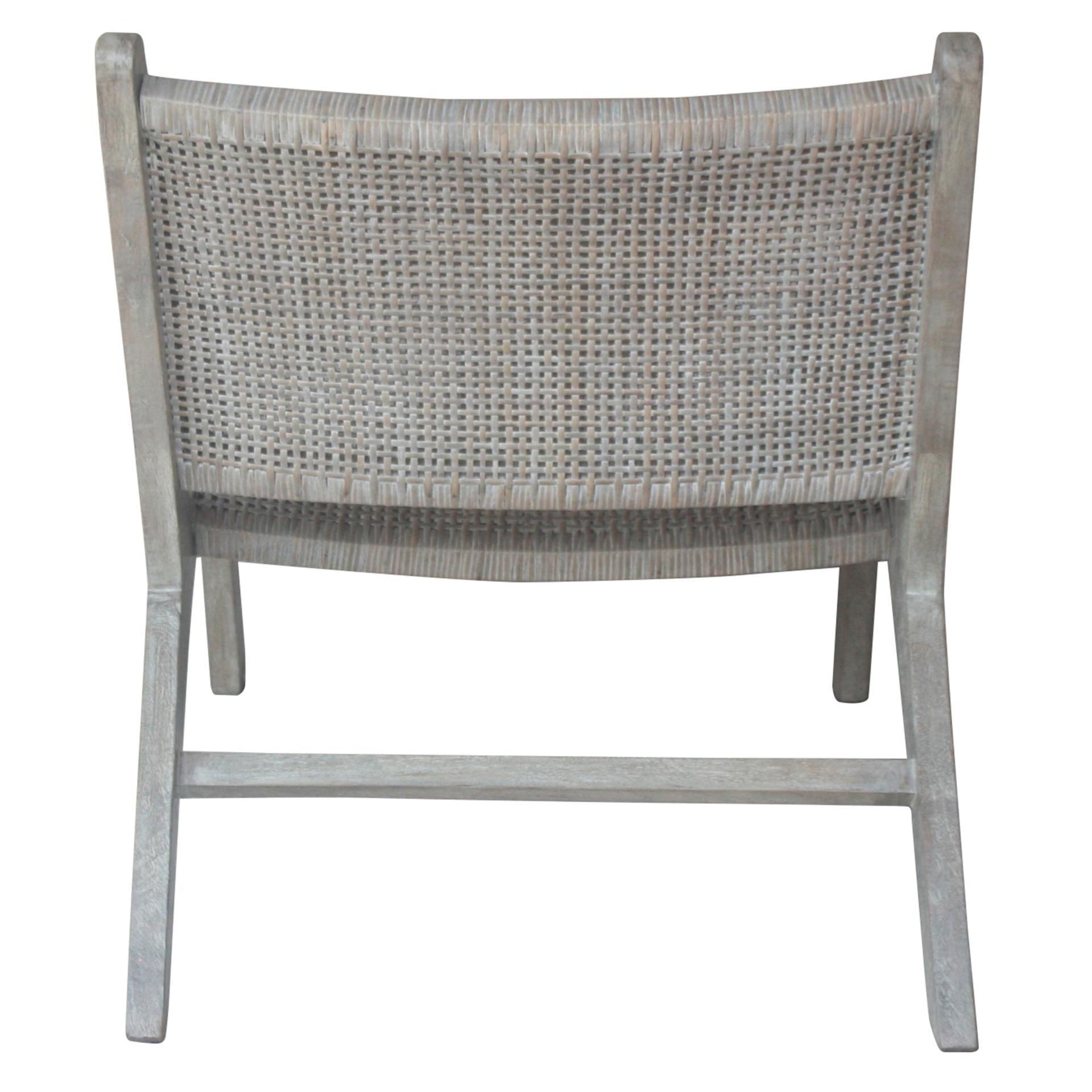 Delroy Webbing Rattan Accent Chair by New Pacific Direct - 2400040