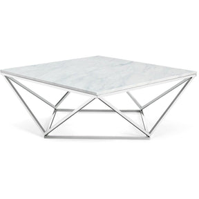 Meridian Furniture Skyler Chrome Coffee TableMeridian Furniture - Coffee Table - Minimal And Modern - 1