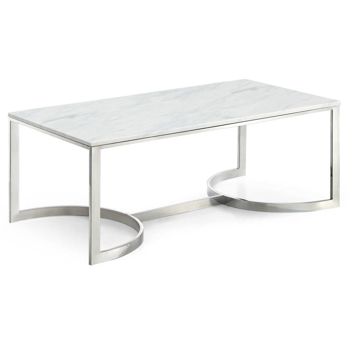 Meridian Furniture Copley Chrome Coffee table-Minimal & Modern