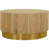 Meridian Furniture Acacia Gold Coffee TableMeridian Furniture - Coffee Table - Minimal And Modern - 1