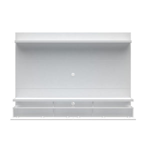 Manhattan Comfort City 2.2 Floating Wall Theater Entertainment Center in White Gloss
