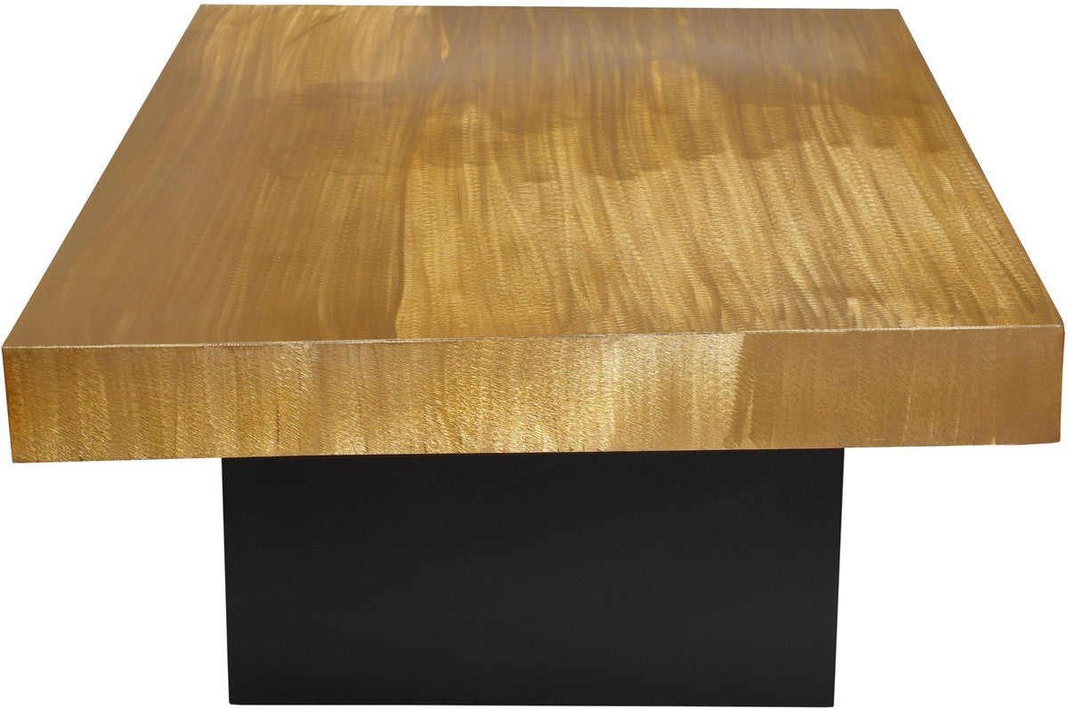 Meridian Furniture Palladium Gold Coffee Table