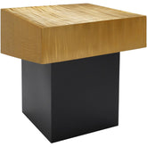 Meridian Furniture Palladium Gold End TableMeridian Furniture - End Table - Minimal And Modern - 1