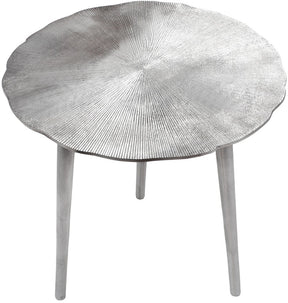 Meridian Furniture Rohan Silver End Table