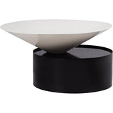 Meridian Furniture Damon White Coffee TableMeridian Furniture - Coffee Table - Minimal And Modern - 1