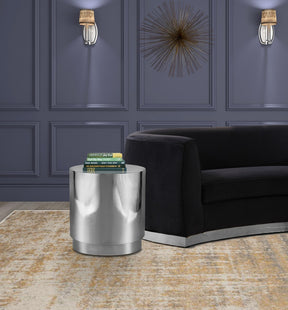 Meridian Furniture Jazzy Silver End Table