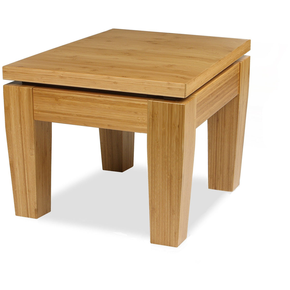 Bamboogle Rio Bamboo Side Table in Honey 31-2222H-Minimal & Modern