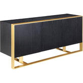Meridian Furniture Sherwood Black Wood Sideboard/BuffetMeridian Furniture - Sideboard/Buffet - Minimal And Modern - 1