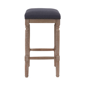 Ernie Fabric Bar Stool - Set of 2 by New Pacific Direct - 3900053-393