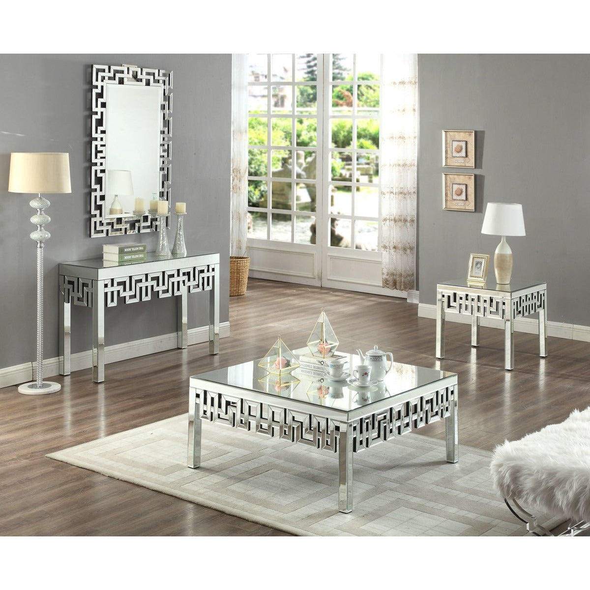 Meridian Furniture Aria Mirror-Minimal & Modern