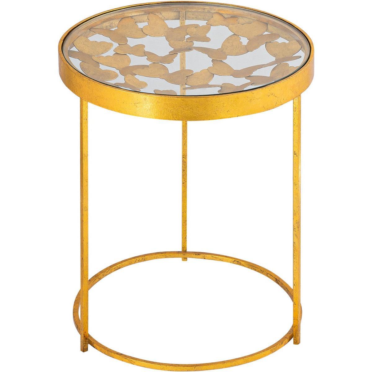 Meridian Furniture Butterfly Gold End TableMeridian Furniture - End Table - Minimal And Modern - 1