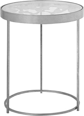 Meridian Furniture Butterfly Silver End Table