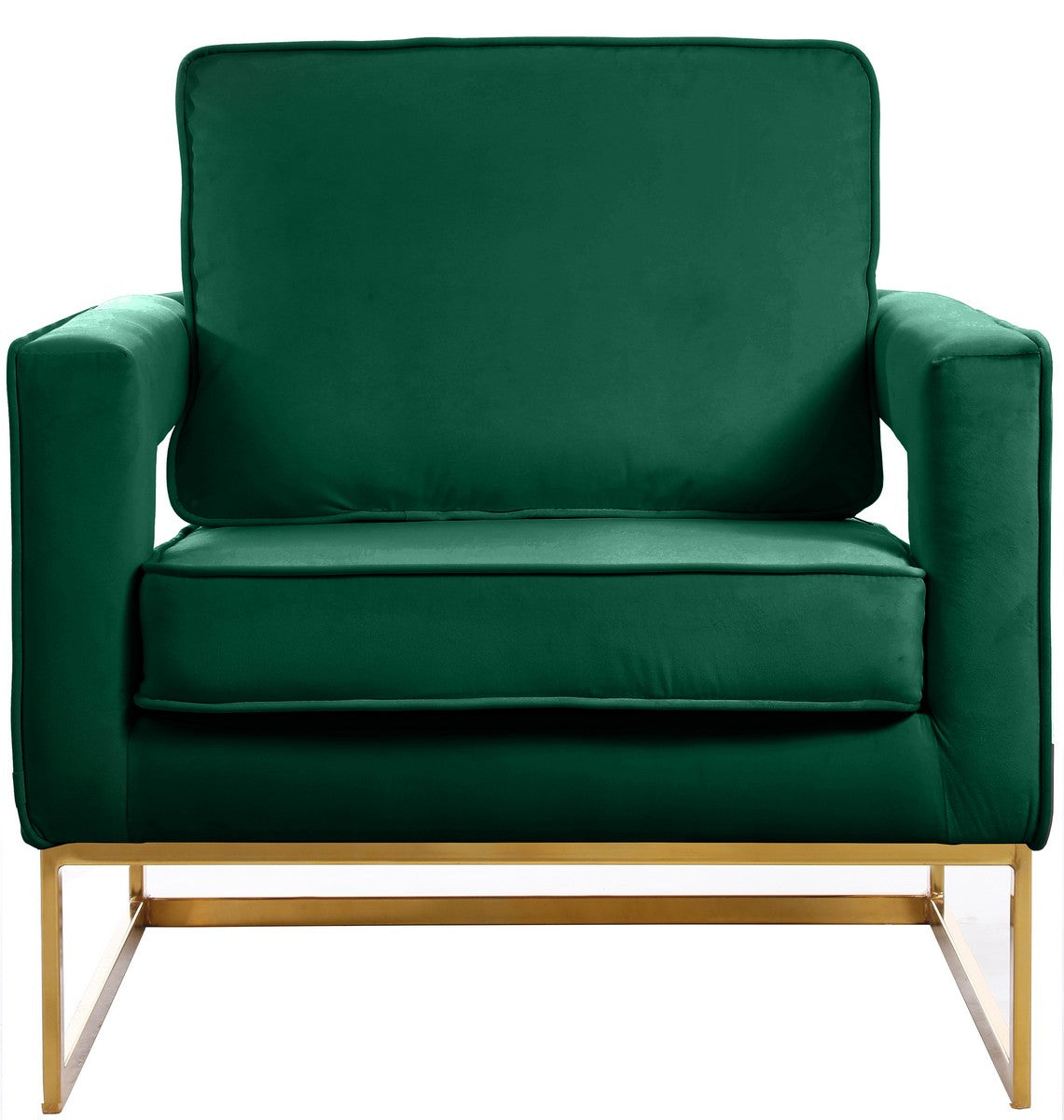 Meridian Furniture Noah Green Velvet Accent Chair