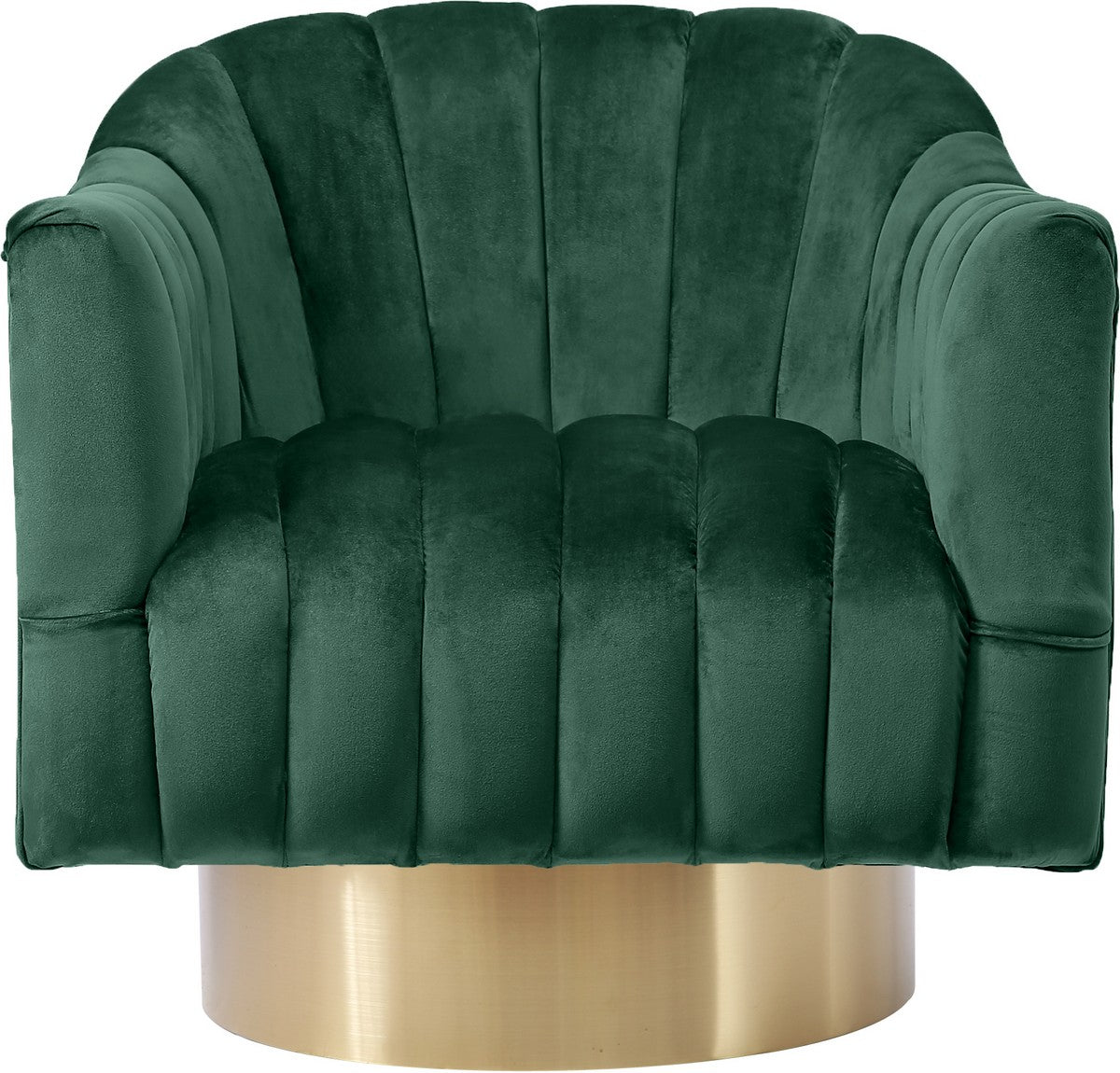 Meridian Furniture Farrah Green Velvet Accent Chair