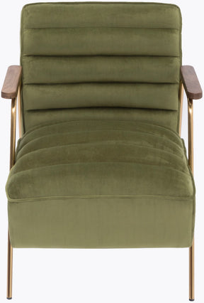 Meridian Furniture Woodford Olive Velvet Accent Chair