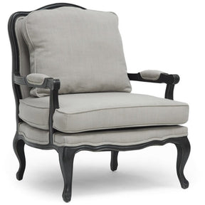 Baxton Studio Antoinette Classic Antiqued French Accent Chair Baxton Studio-chairs-Minimal And Modern - 1