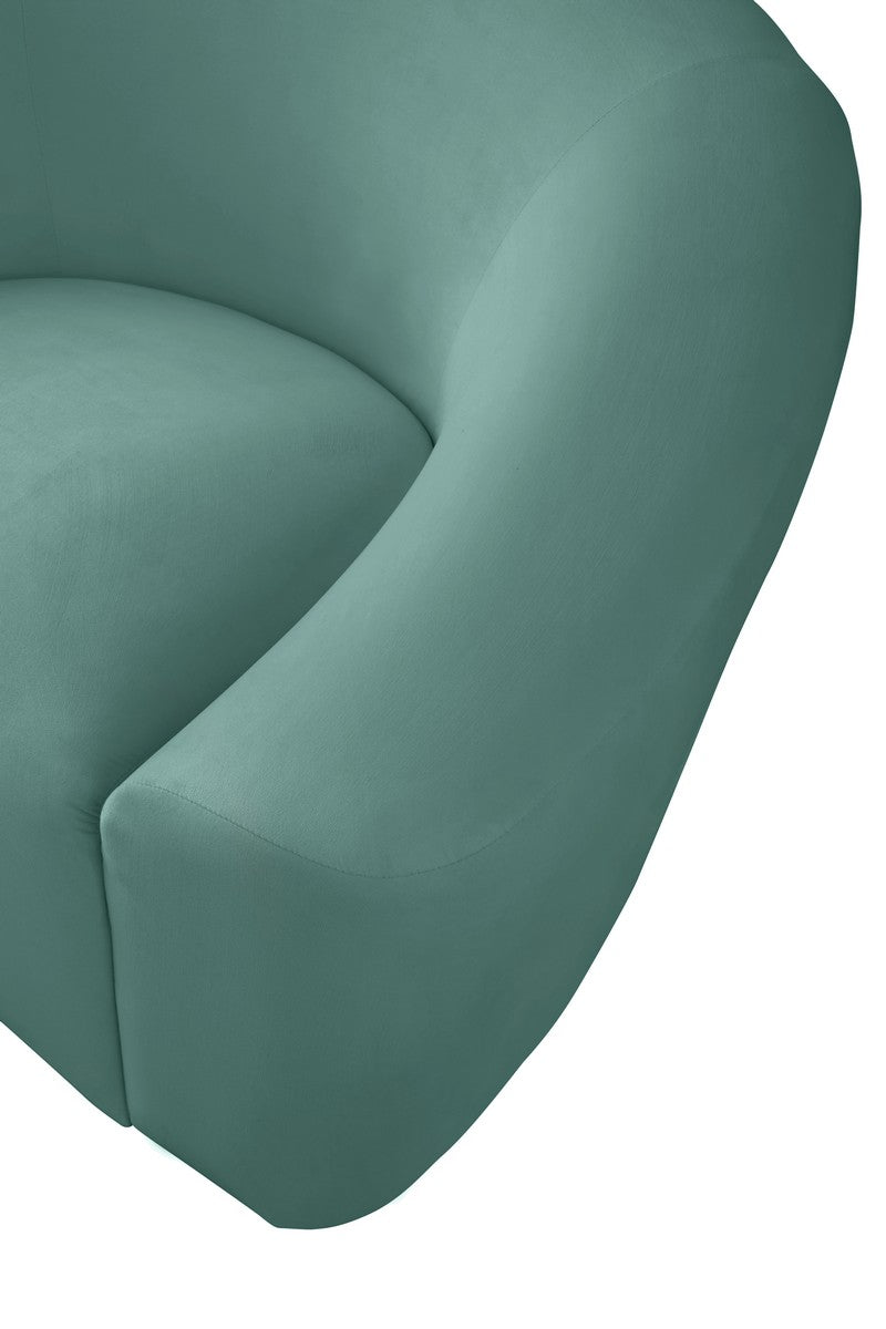 Meridian Furniture Riley Mint Velvet Chair