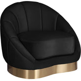 Meridian Furniture Shelly Black Velvet ChairMeridian Furniture - Chair - Minimal And Modern - 1