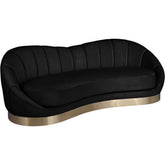 Meridian Furniture Shelly Black Velvet SofaMeridian Furniture - Sofa - Minimal And Modern - 1