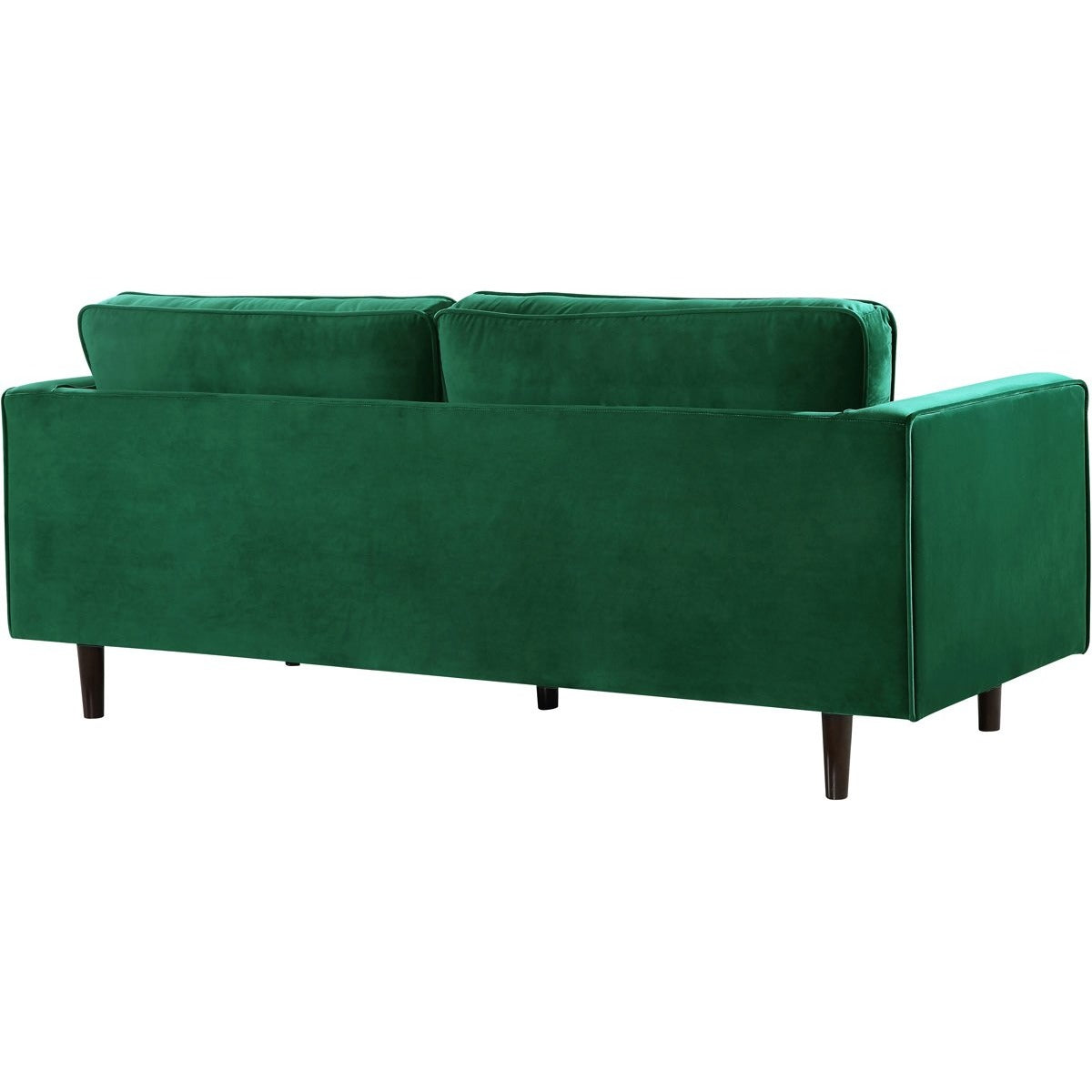 Meridian Furniture Emily Green Velvet Loveseat-Minimal & Modern