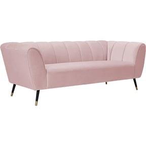 Meridian Furniture Beaumont Pink Velvet SofaMeridian Furniture - Sofa - Minimal And Modern - 1