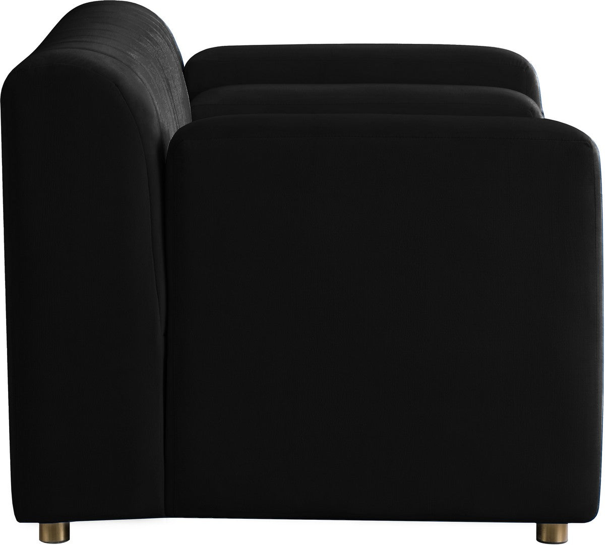 Meridian Furniture Naya Black Velvet Chair
