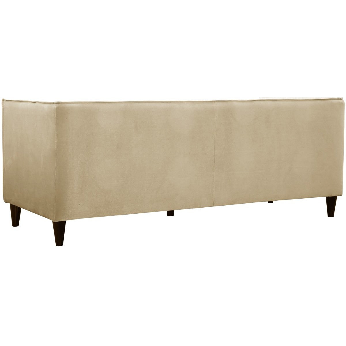 Meridian Furniture Taylor Beige Velvet Sofa-Minimal & Modern