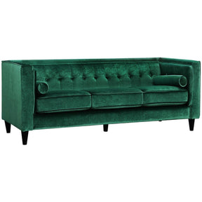 Meridian Furniture Taylor Green Velvet SofaMeridian Furniture - Sofa - Minimal And Modern - 1