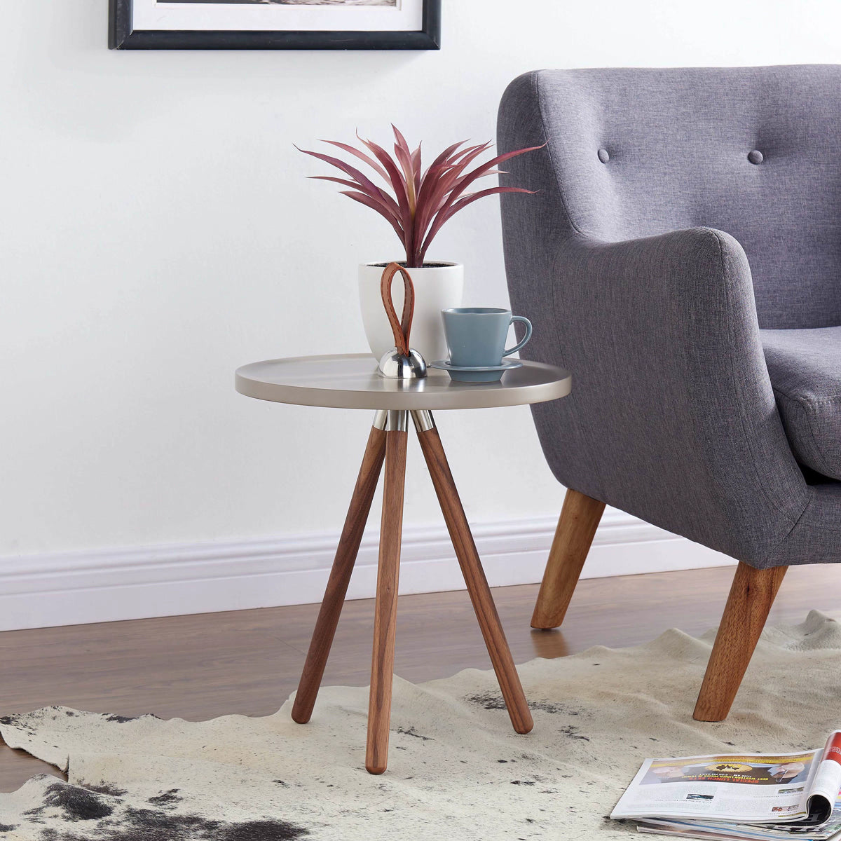 Kai End Table by New Pacific Direct - 6700031