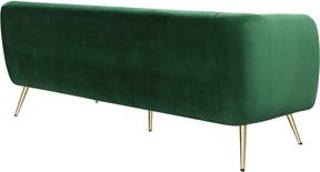 Meridian Furniture Harlow Green Velvet Sofa
