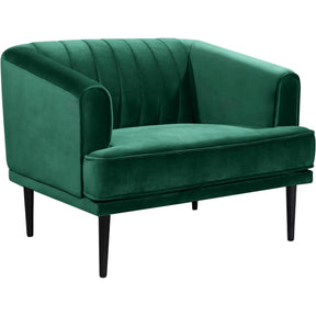 Meridian Furniture Rory Green Velvet ChairMeridian Furniture - Chair - Minimal And Modern - 1