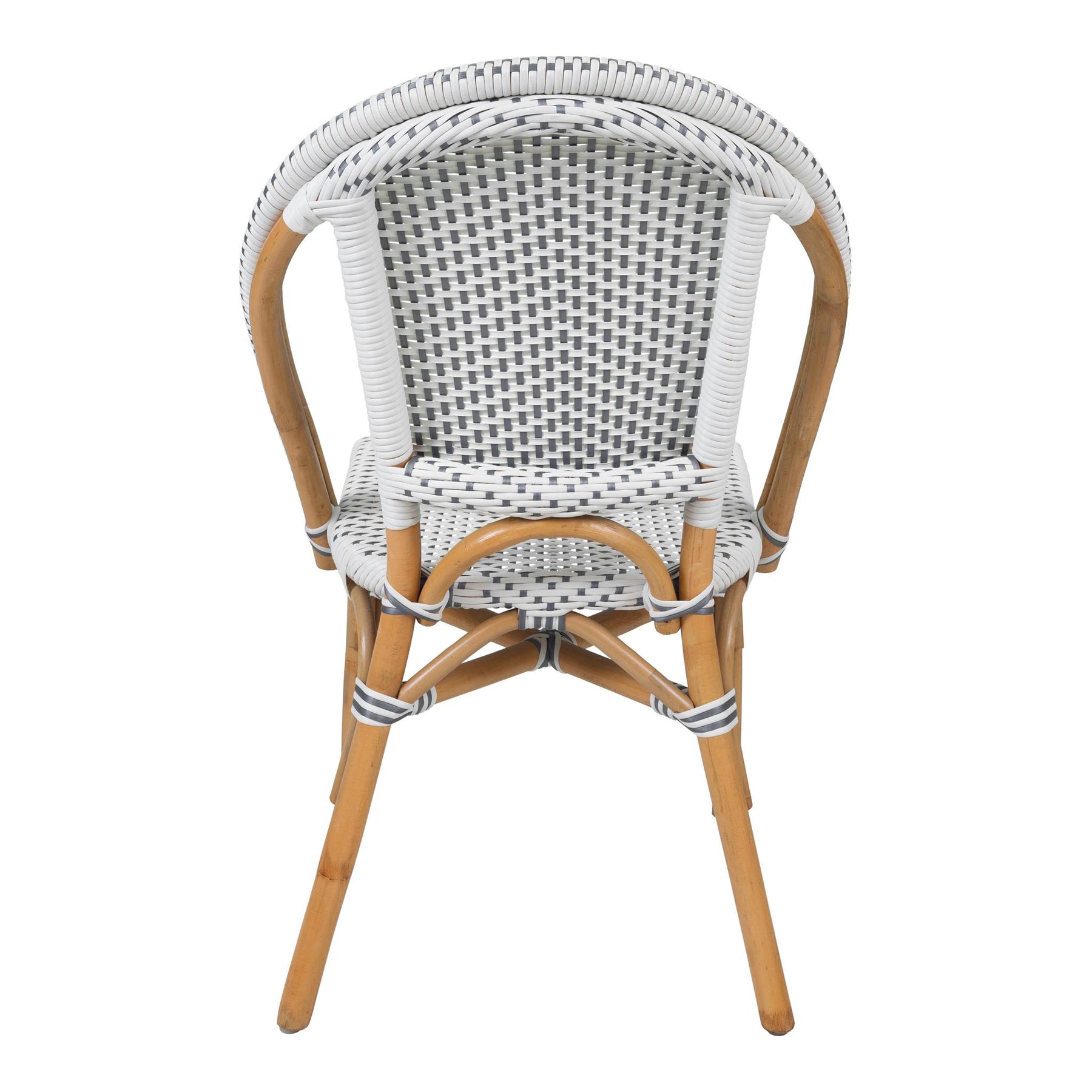 Avignon Paris Rattan Bistro Chair (Set of 2) by New Pacific Direct - 7400038