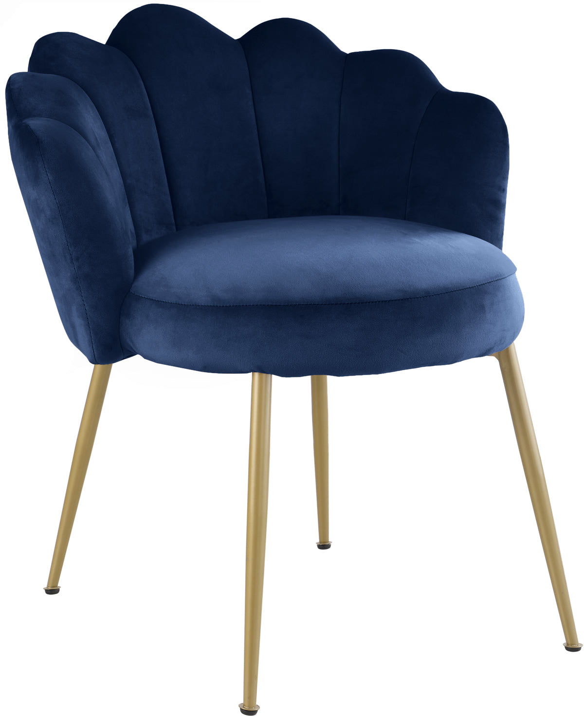 Meridian Furniture Claire Navy Velvet Dining Chair - Set of 2