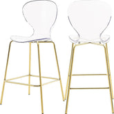 Meridian Furniture Clarion Gold StoolMeridian Furniture - Stool - Minimal And Modern - 1