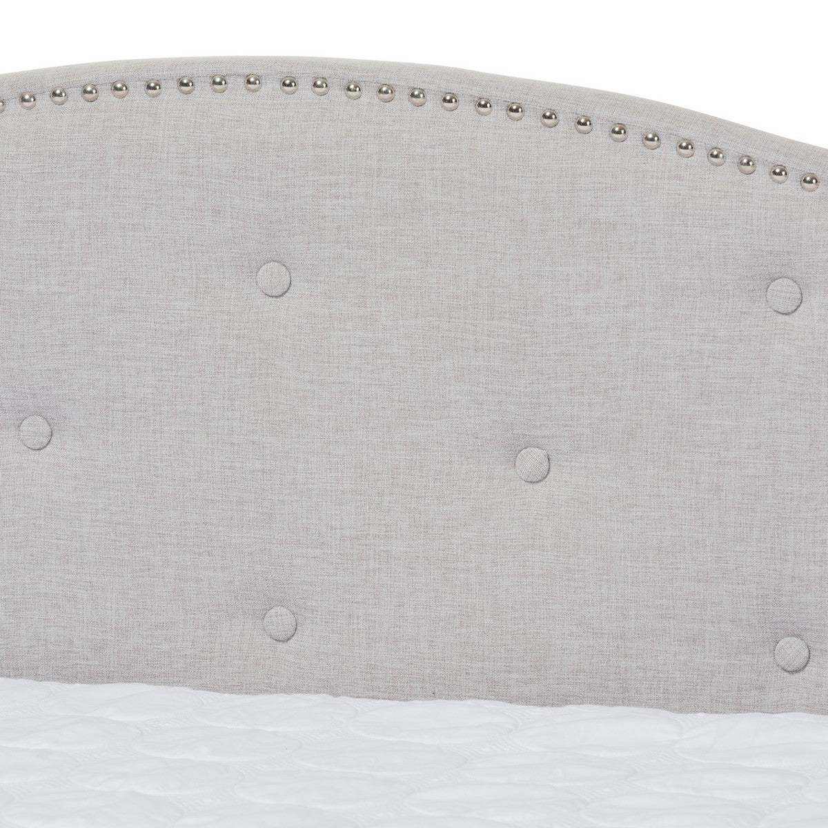 Baxton Studio Kaija Modern and Contemporary Greyish Beige Fabric Daybed with Trundle